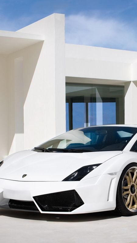 Luxury Car - White - Lamborghini Wallpaper Download | MobCup