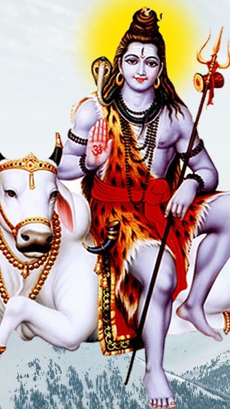 Best Lord Shiva - Nandi Wallpaper Download | MobCup