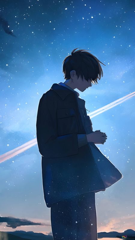 Download Sad Anime Art Wallpaper