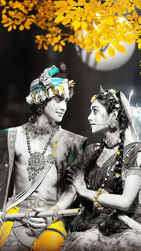 Radha Krishna Serial | Radha Krishna | Love Serial Wallpaper Download |  MobCup