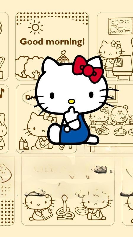 hello kitty and friends wallpaper