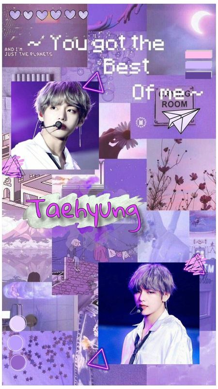 Download BTS Photoshoot Purple Aesthetic Wallpaper