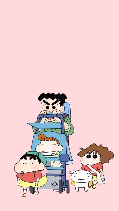 Shinchan Wala | Family Cartoon Wallpaper Download | MobCup