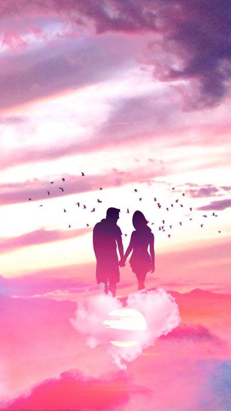 Couple in love Wallpaper