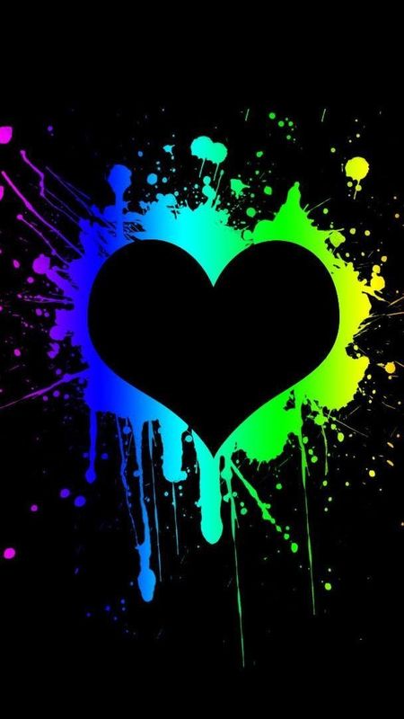 Rainbow Hearts color colorful colors heart corazones love pride  rainbow HD phone wallpaper  Peakpx