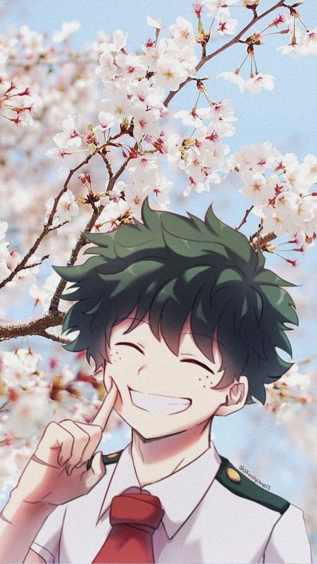 Anime Boy Smile Wallpaper Download | MobCup
