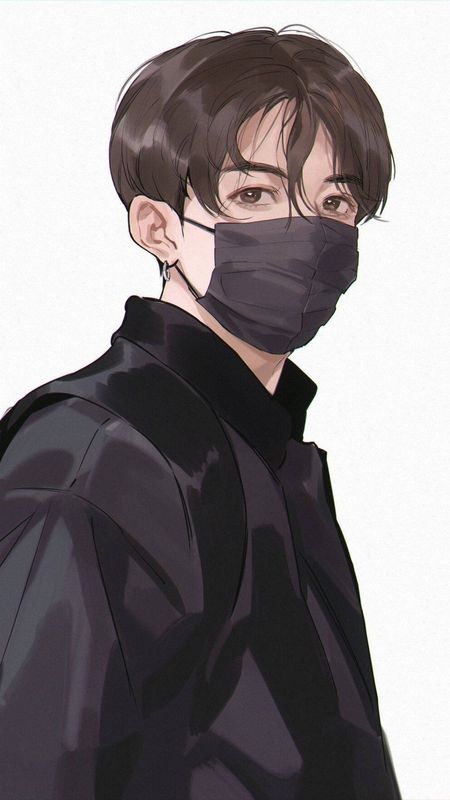 BTS V Phone - v with black shirt Wallpaper Download | MobCup BTS V Phone - v with black shirt Wallpaper Download | MobCup