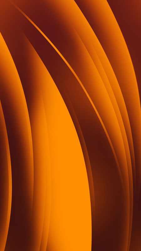 Orange Shiny Wave Wallpaper Download | MobCup