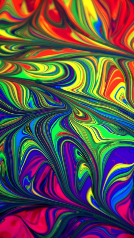 Best Colourful - janice m abstract swirl painting Wallpaper Download ...