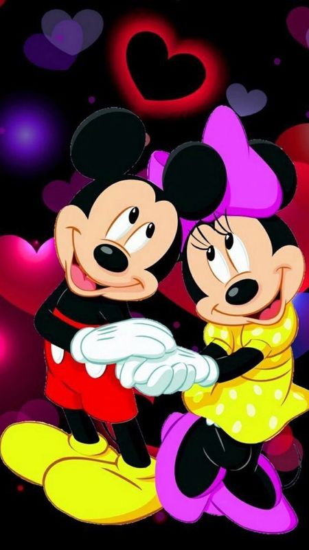 Mickey Mouse Love Wallpaper Download