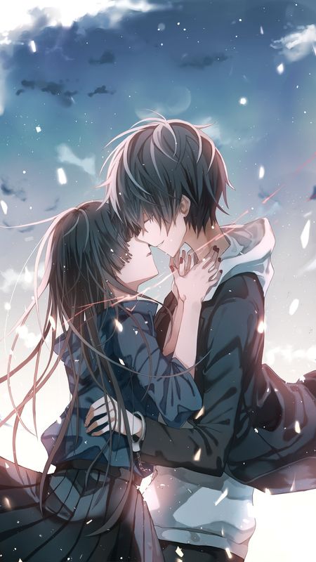 Cute Anime Couple Anime Wallpaper Download Mobcup