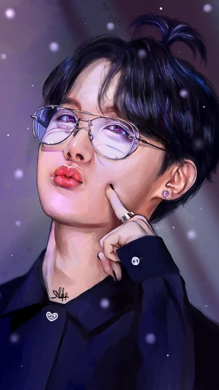 J-Hope Anime FanArt Wallpaper Wallpaper Download