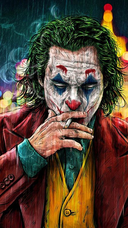 Joker Smoking Wallpaper Download | MobCup