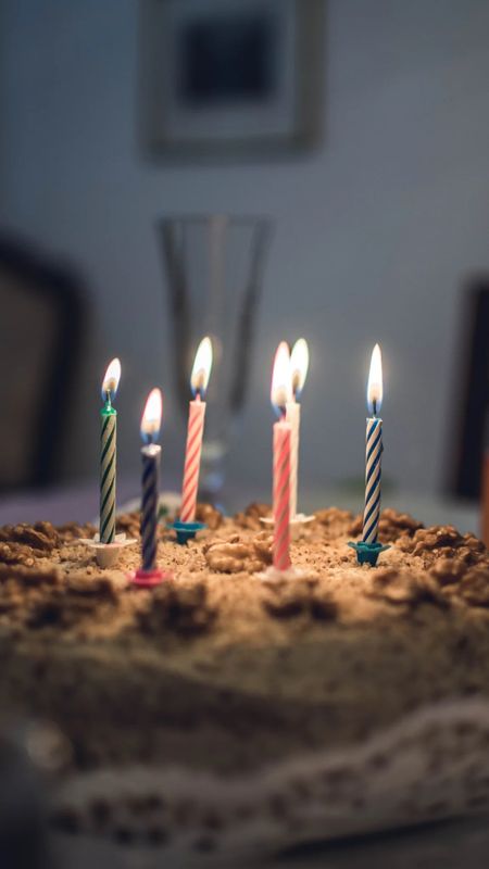 birthday candles wallpaper