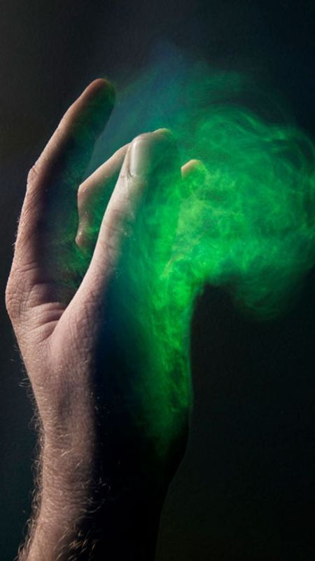 Green Aesthetic | Smoke Wallpaper Download | MobCup