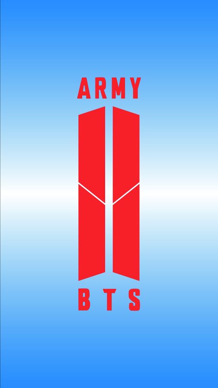Bts Army Logo Red Logo Wallpaper Download Mobcup