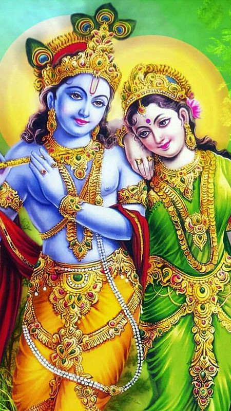 Radha Krishna - god bhakti Wallpaper Download | MobCup