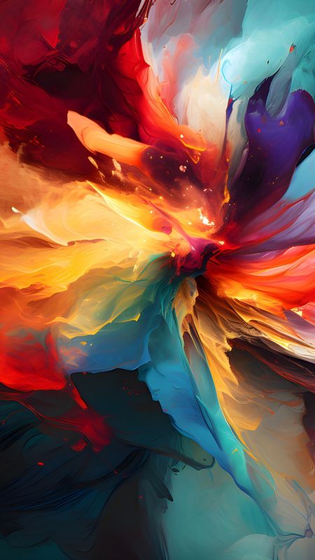 Abstract Colorful Art Wallpaper Download | MobCup