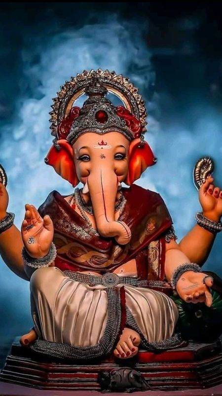 God Ganesha Ganpathi bappa, bhagwan ji, hindu bhagwan, hinduism god, ganesh  ji, ganesha HD phone wallpaper
