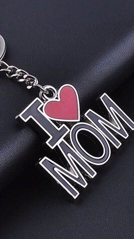 Mom Dad Name - I Love Mom - Keychain Wallpaper Download | MobCup