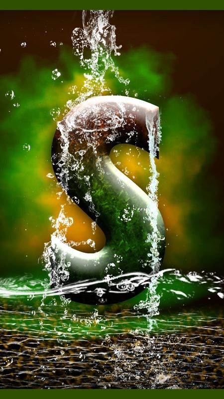 S Letter - Nature Background Wallpaper Download | MobCup