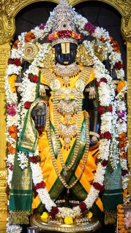 Lord Venkateswara / Tirupati Balaji with Laxmi Poster Paper Print - Art &  Paintings, Religious, Decorative posters in India - Buy art, film, design,  movie, music, nature and educational paintings/wallpapers at Flipkart.com