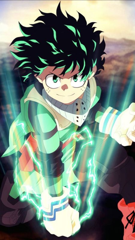 Izuku Midoriya Phone Wallpapers on WallpaperDog