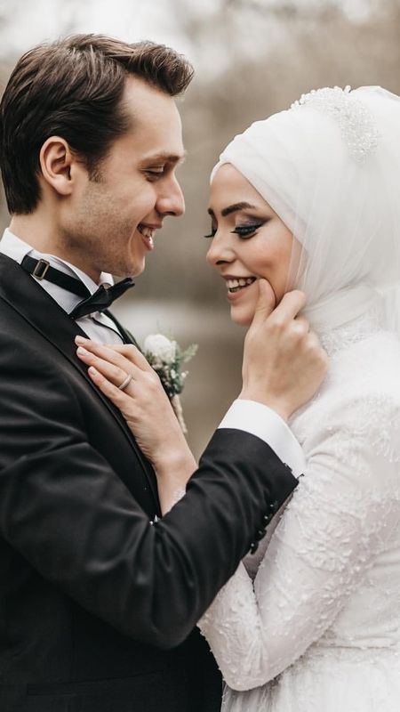 Muslim Couple | Islamic | Wedding Wallpaper Download | MobCup