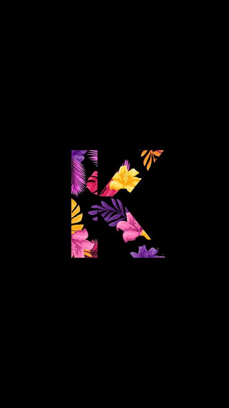 K Letter - Beautiful - Flowers Wallpaper Download | MobCup