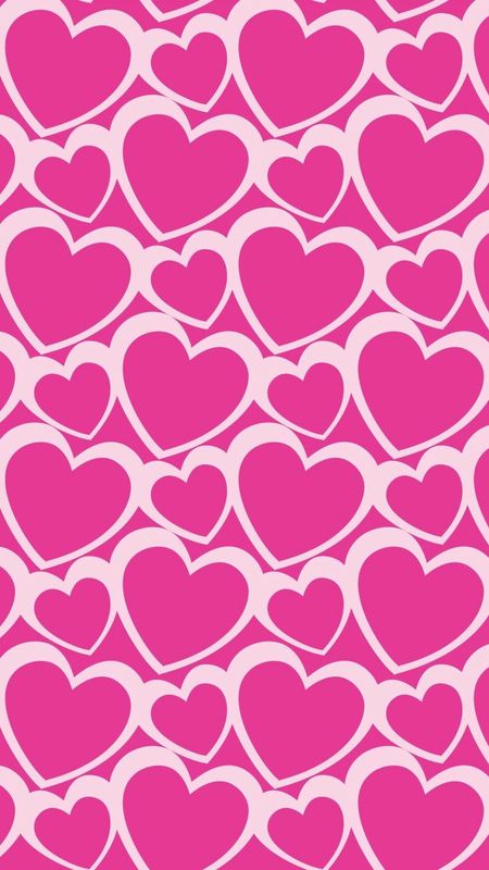 Pink Heart | Hearts | Pink | Colour | Love Wallpaper Download | MobCup