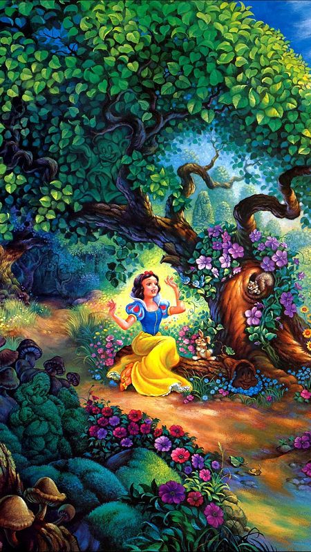 Snow white  Wallpaper iphone disney Disney artwork Disney art