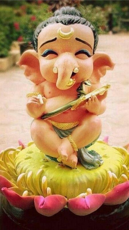Bal Ganesh - Cute Baby Ganesha Wallpaper Download | MobCup