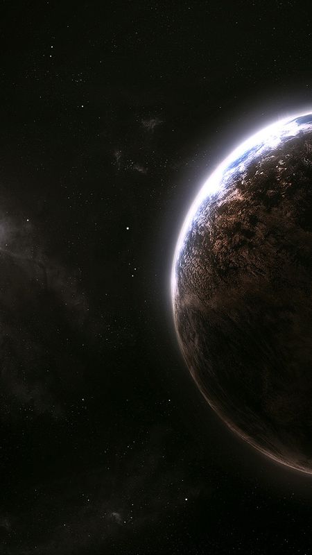Wallpaper dark, planets, sci fi images for desktop, section космос -  download