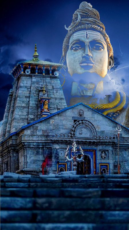 Kedarnath Temple - Lord Shiva Background Wallpaper Download | MobCup