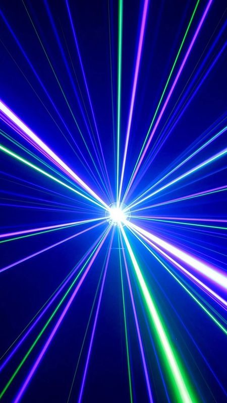 Blue Laser Light Rays Wallpaper Download | MobCup
