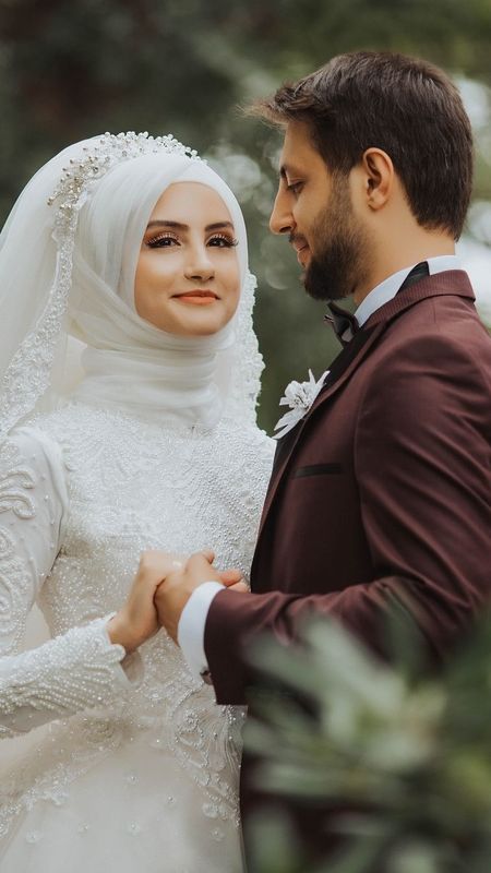 Muslim Couple | Islamic | Love | Photoshoot Wallpaper Download | MobCup