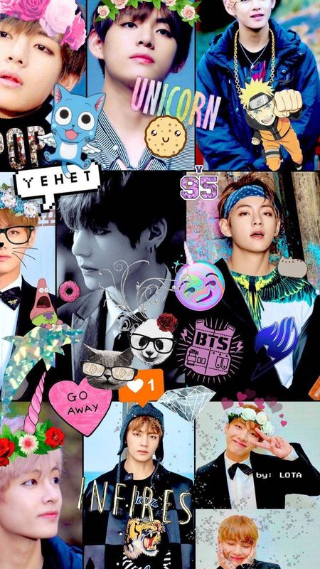 Bts Members Photos For - bts with emojiu Wallpaper Download | MobCup