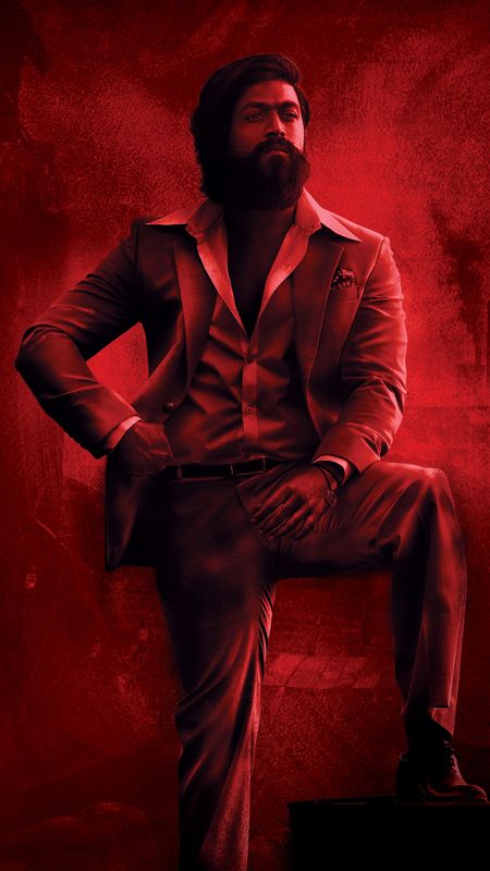 Kgf Yash - Red Effect Wallpaper Download | MobCup Kgf Yash - Red Effect Wallpaper Download | MobCup