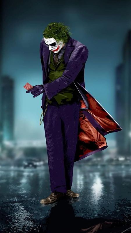 Joker Attitude - Illustration Wallpaper Download | MobCup