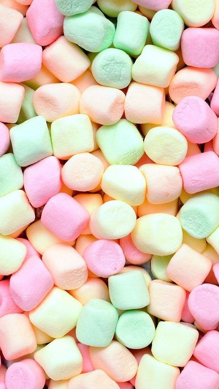 Cute Wallpapers For Girls - Marshmallow Background Wallpaper Download |  MobCup