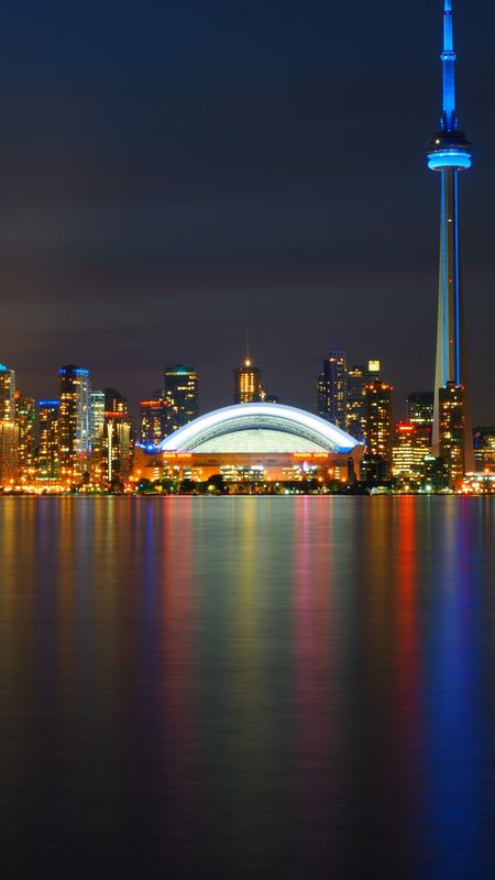 Toronto view from port T O  Canada wallpaper hd Wallpaper toronto  Toronto