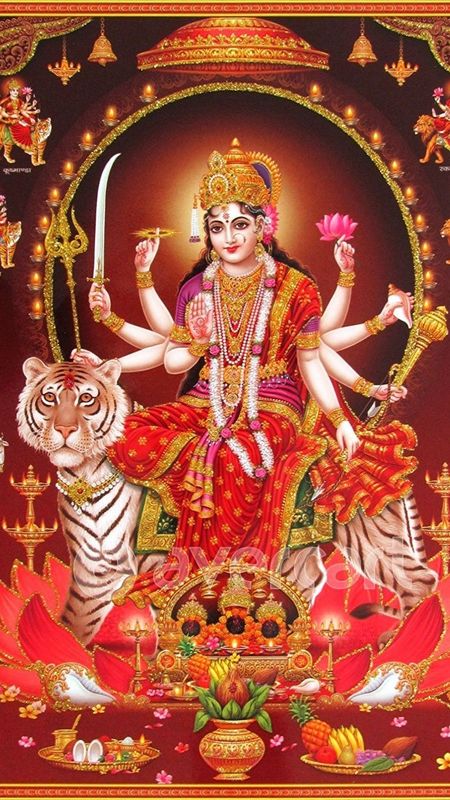 Durga Devi Navroop Wallpaper Download | MobCup