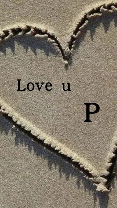 p letter love wallpapers