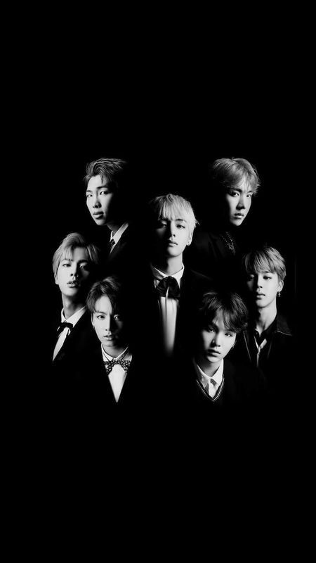 Bts Pictures For - black and white bts Wallpaper Download | MobCup