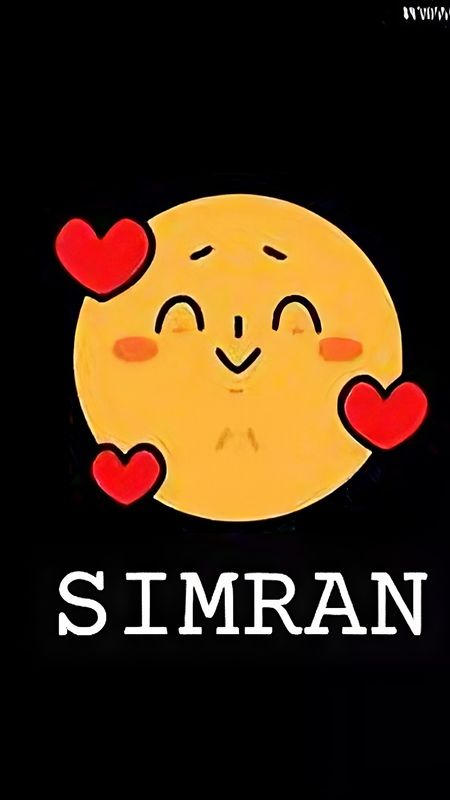 Simran Name - emoji Wallpaper Download | MobCup