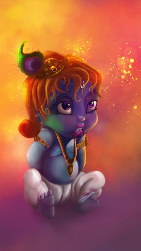Cute Krishna Wallpaper Download | MobCup