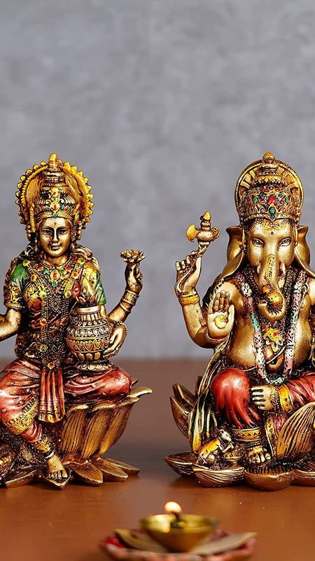 889 Laxmi Ganesh Stock Photos, High-Res Pictures, and Images - Getty Images