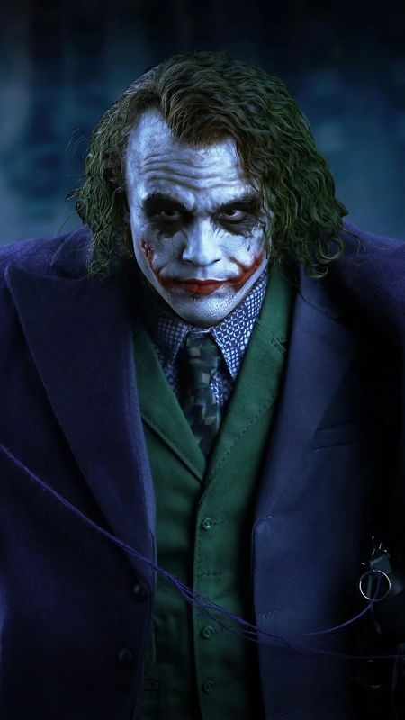Joker Pics Hd - Heath Ledger Wallpaper Download | MobCup
