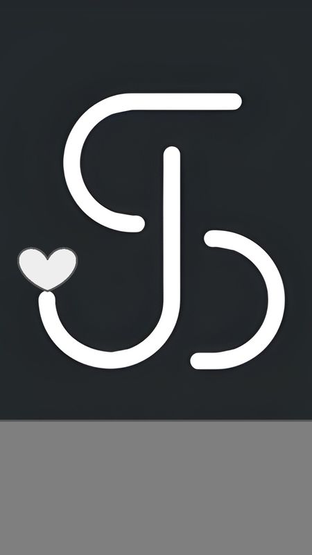 SJ S J Purple Letter Logo Design with Liquid Effect Flowing  Logo design  Letter logo design Letter logo