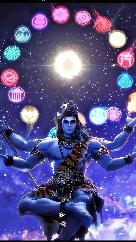 Lord Shiva Hd - Universe Background Wallpaper Download | MobCup